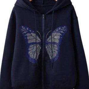 Y2K Inspo 00s Sweater Bling Sporty Rave Grunge Vsco